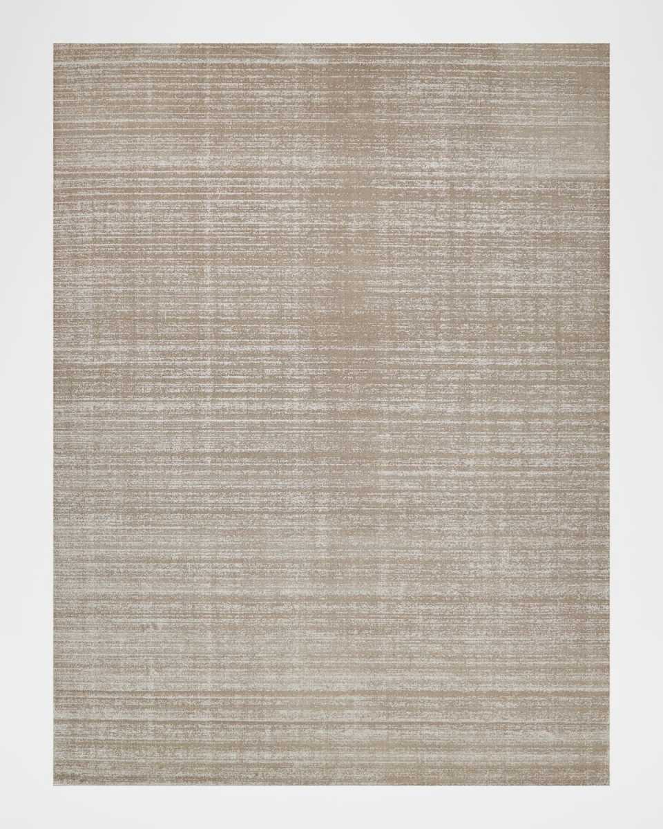 Martelli Modern Hand-Loomed Taupe Rug, 9' x 12'
